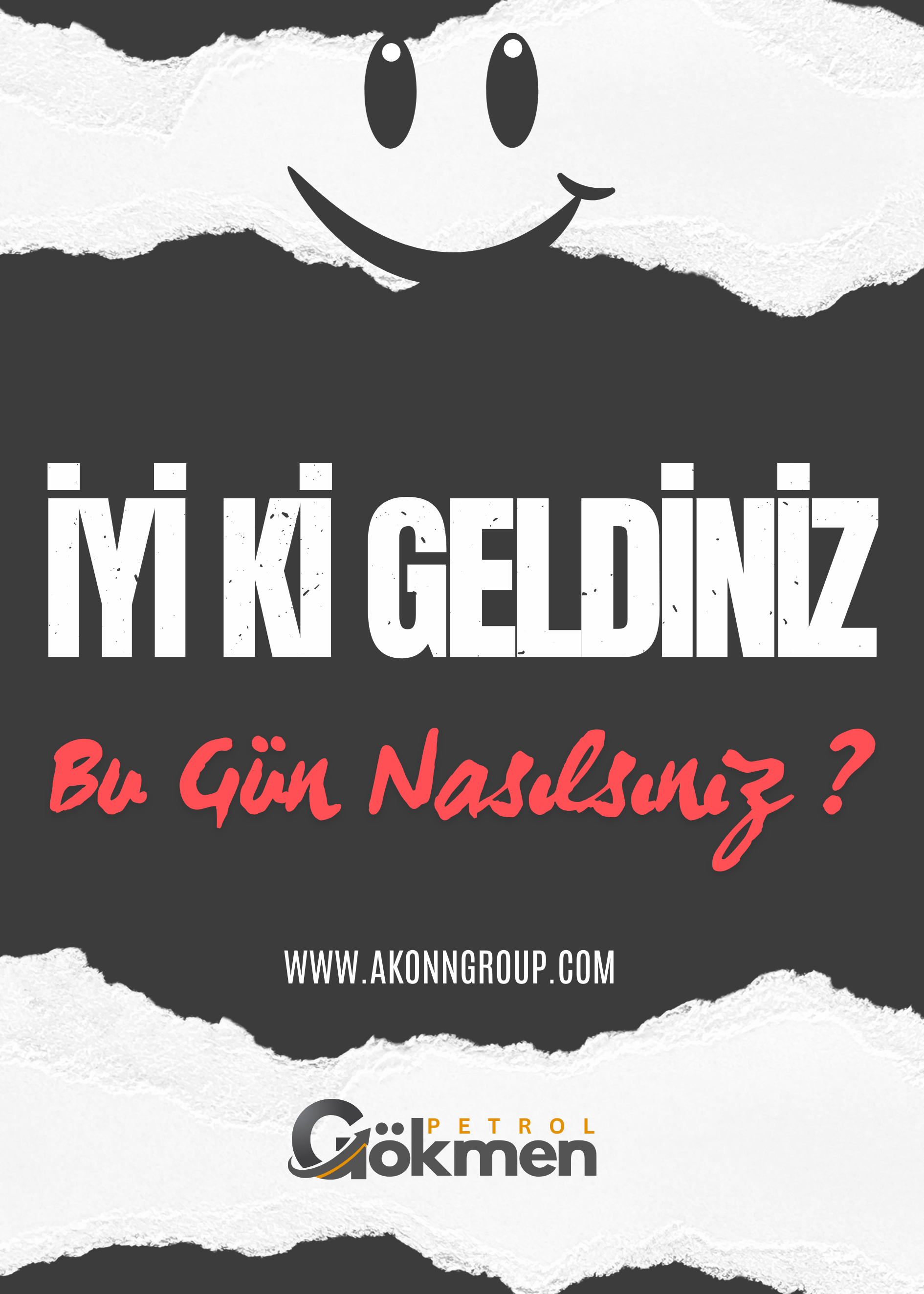 İyi Geldiniz afiş tasarımı